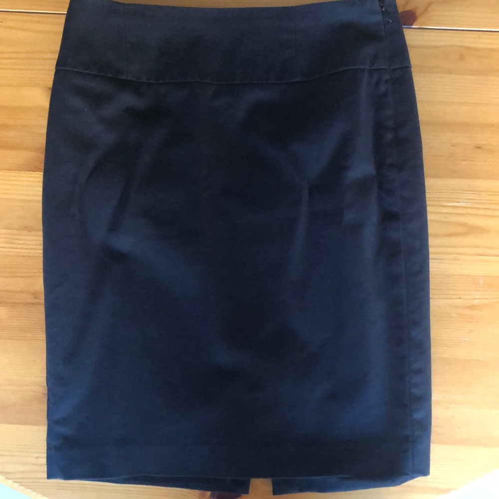 Banana Republic Black 0 Pencil Skirt